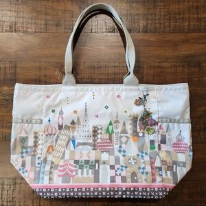 Lesportsac x Disney Small World "See the World" Tote - Like New